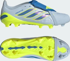adidas Predator League Fold-Over Tongue FG crystal sky/ray blue/team solar yellow 2 (Junior)