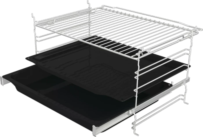 Gorenje Black Induction Set 2 (BOS6737E06BG + GI6401BSC) Backofen-Set