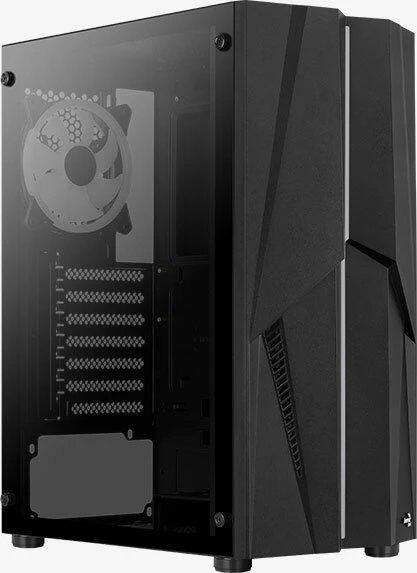 AeroCool Mecha ARGB, Glasfenster
