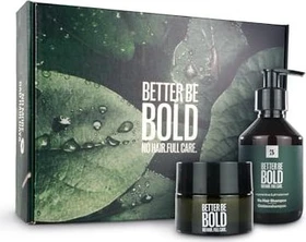 Better Be Bold Für glückliche Glatzen Glatzencreme 50ml + Glatzenshampoo 200ml Geschenkbox