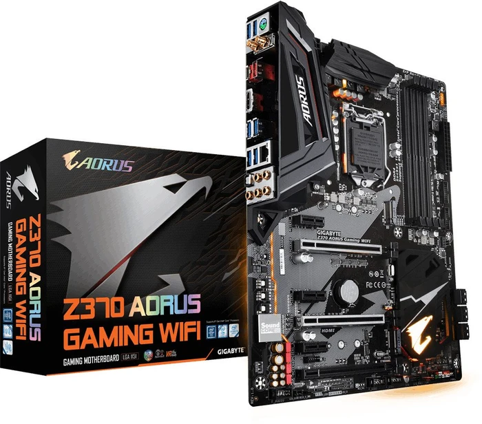 GIGABYTE Z370 AORUS Gaming WIFI (Intel 1151 v2)