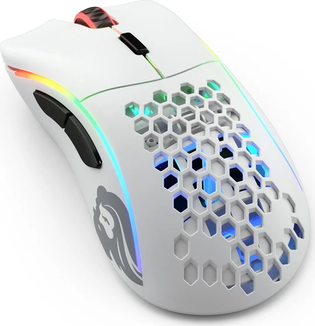 Glorious Model D Wireless weiß matt, USB