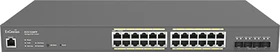 EnGenius Cloud Switch Series ECS Rackmount Gigabit Managed Switch, 24x RJ-45, 4x SFP+, 410W PoE+ (ECS1528FP)