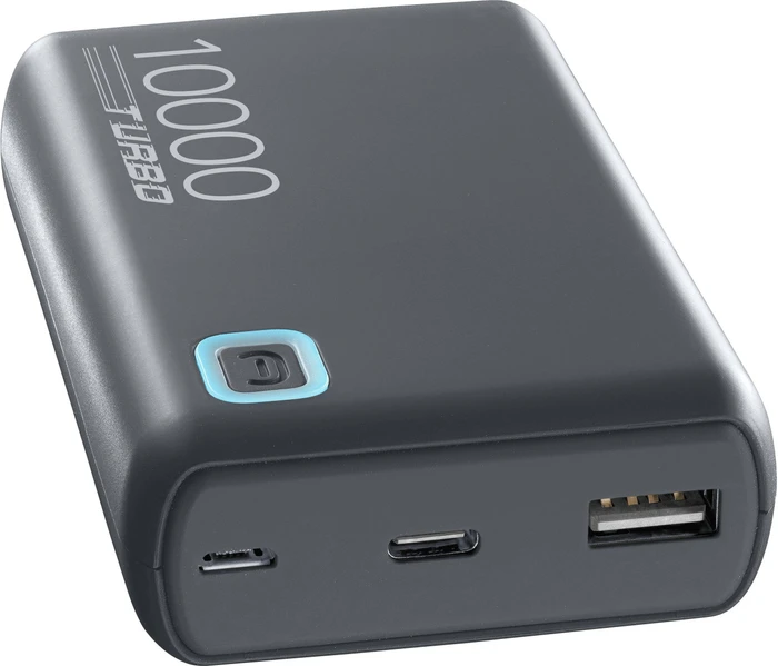 Cellularline Power Bank ESSENCE Turbo 10000 grau