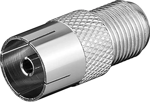 Wentronic Goobay F-Kupplung auf Koaxial