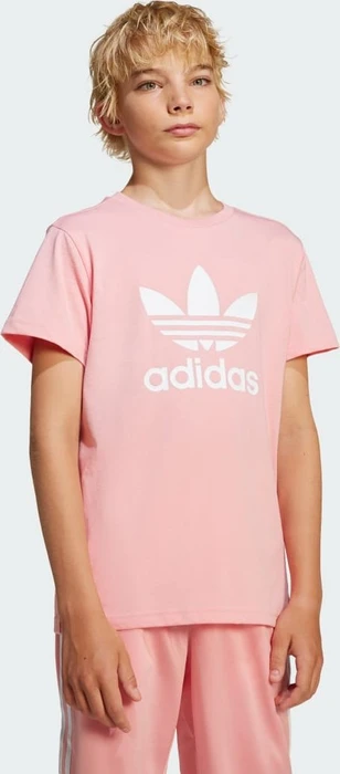 adidas Trefoil T-Shirt kurzarm semi pink spark (Junior)