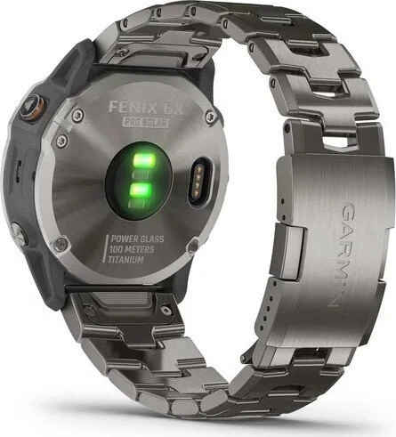 Garmin Fenix 6X Pro Solar titanium/vented titanium