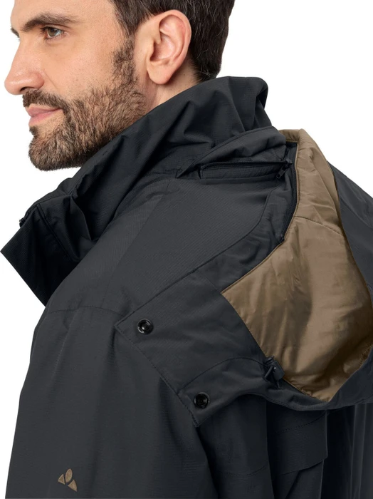 Vaude Escape Padded Funktionsmantel black/oat (Herren)