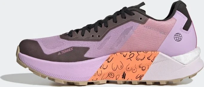 adidas Terrex Agravic Ultra BCA bliss lilac/beam orange/pulse magenta (Damen)