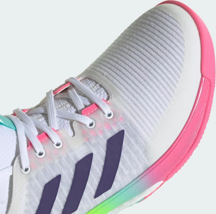 adidas Crazyflight Mid cloud white/team college purple/flash aqua (Damen)