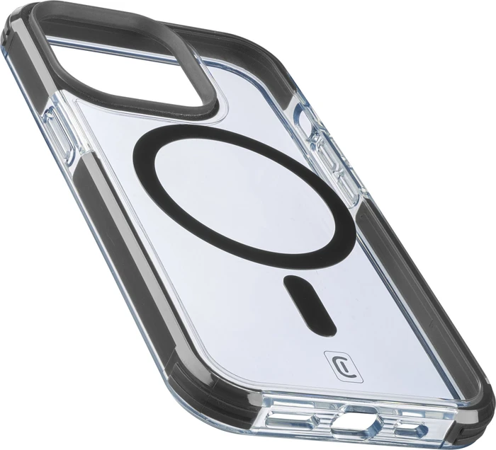 Cellularline Tetra Force Strong Guard Mag für Apple iPhone 14 transparent/schwarz