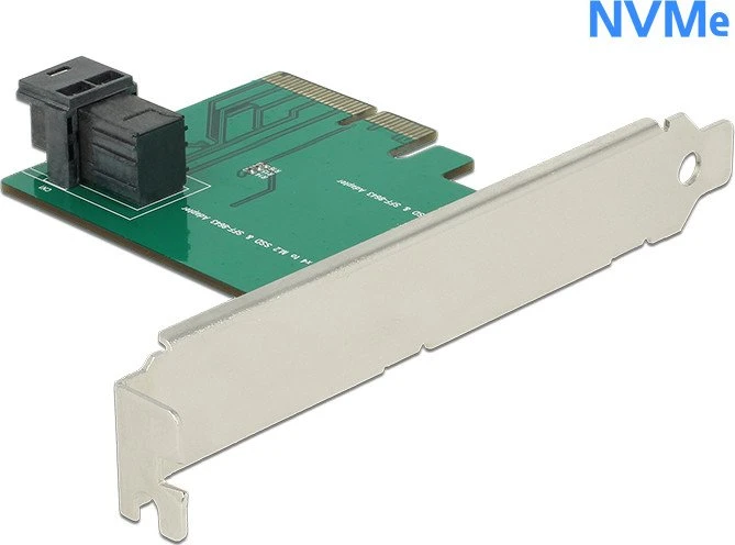 DeLOCK PCIe -> U.2 miniSAS HD