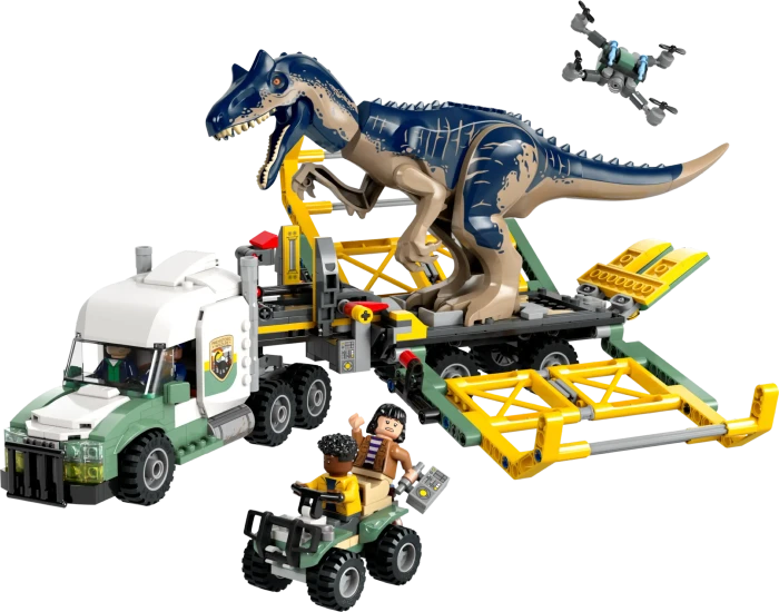 LEGO Jurassic World - Dinosaurier-Missionen: Allosaurus-Transporter