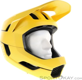 POC Otocon Race MIPS Fullface-Helm aventurine yellow matt