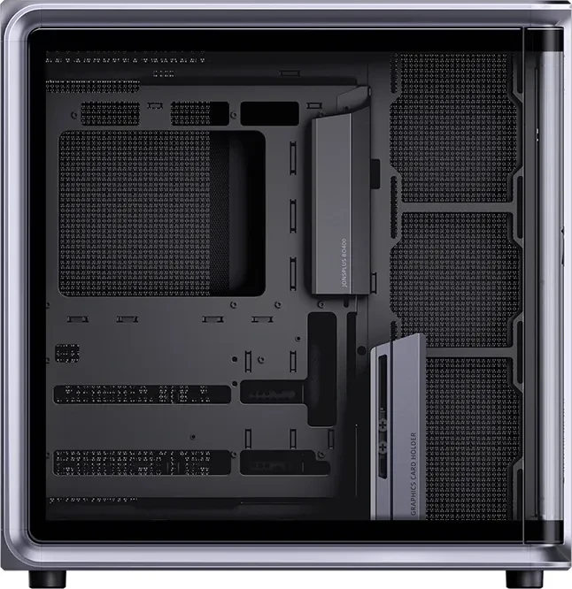 Jonsbo Jonsplus BO400 Gunmetal Grey, Glasfenster