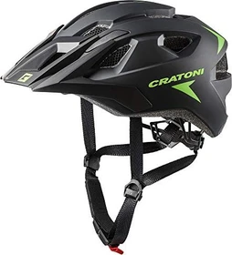 Cratoni AllRide Helm schwarz/grün matt