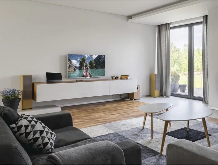 Hama DVB-T/DVB-T2-Zimmerantenne, Performance 55, flach, aktiv, schwarz