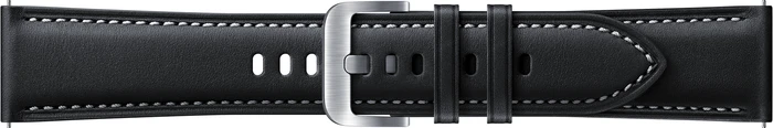 Samsung Stitch Leather Armband 22mm für Galaxy Watch/Watch 3 schwarz