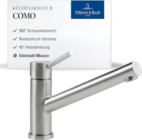 Villeroy & Boch Como ND edelstahl gebürstet