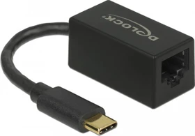 DeLOCK Gigabit LAN-Adapter, RJ-45, USB-C 3.0 [Stecker] (66043)