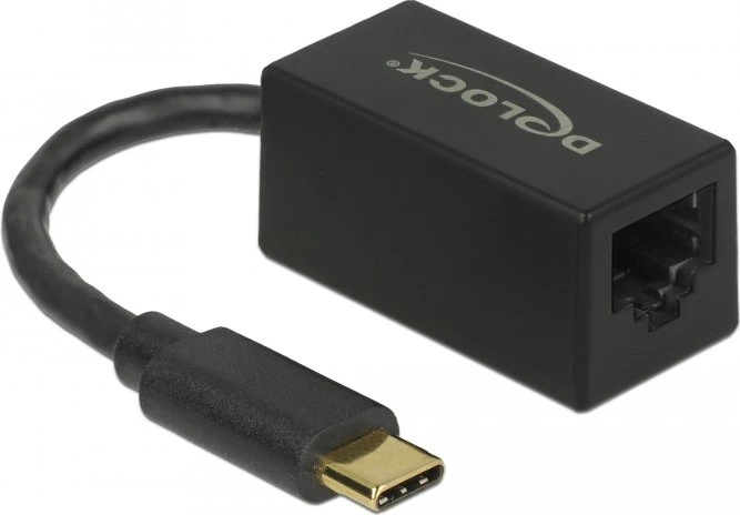 DeLOCK Gigabit LAN-Adapter, RJ-45, USB-C 3.0 [Stecker]