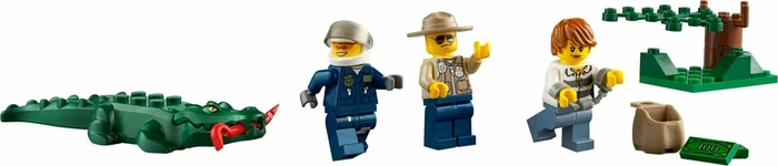 LEGO City Sumpfpolizei - Verfolgungsjagd im Hubschrauber
