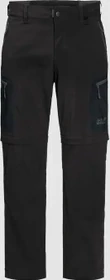 Jack Wolfskin Activate Light Zip-Off Hose lang schwarz (Herren)