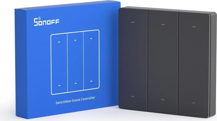 Sonoff SwitchMan R5 Scene Controller dunkelgrau, 6-fach
