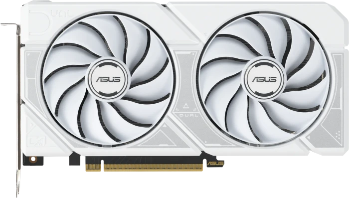 ASUS Dual GeForce RTX 5060 Ti White OC, DUAL-RTX5060TI-O8G-WHITE, 8GB GDDR7, HDMI, 3x DP