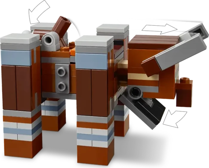 LEGO Minecraft - Ein Verwüster am Plünderer-Außenposten