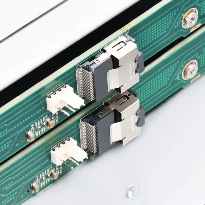SilverStone RM21-308, Rackmount Storage, schwarz/grau, 2HE, ATX