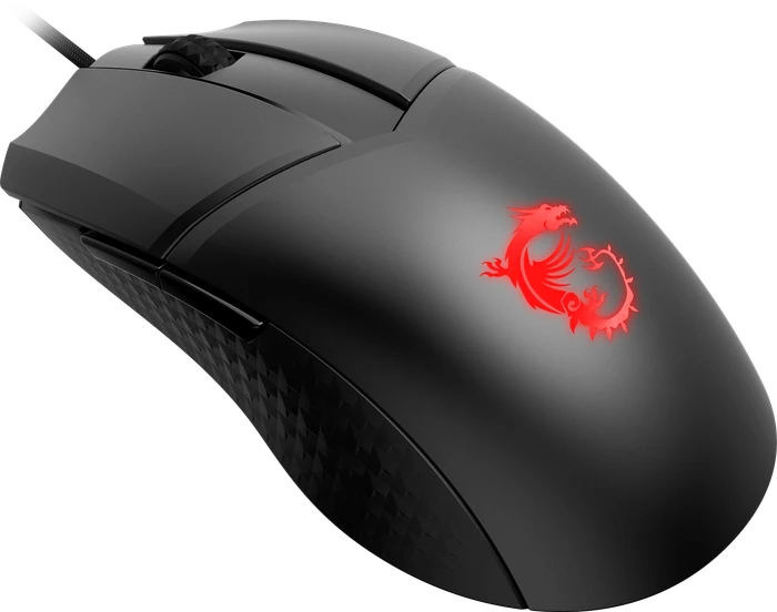 MSI Clutch GM41 Lightweight V2 Gaming Mouse schwarz, USB