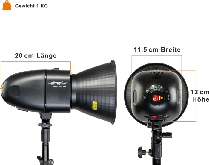 Walimex Pro Newcomer 300 Studioblitz II