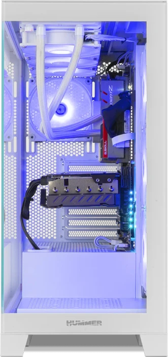 Nox Xtreme Hummer Glock White, Glasfenster