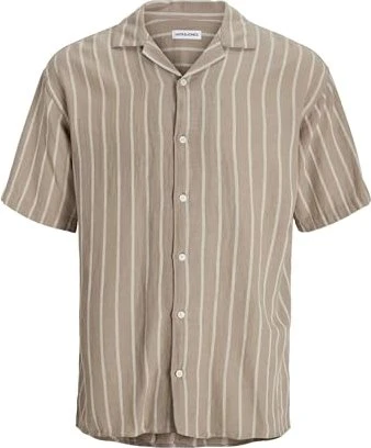 Jack & Jones Relaxed Fit Hemd kurzarm crockery (Herren)