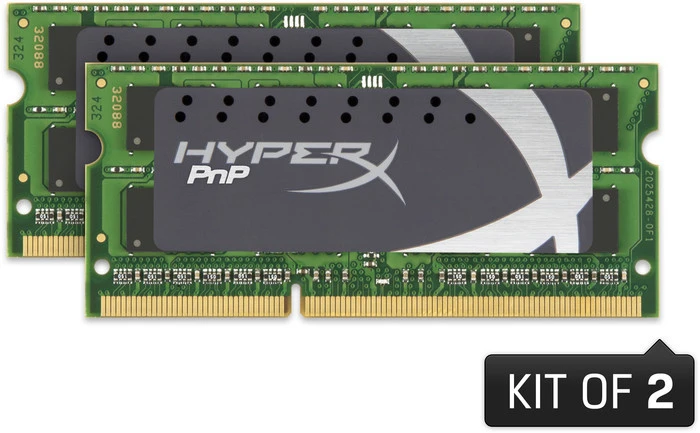 Kingston FURY PnP SO-DIMM 16GB Kit, DDR3L-1600, CL9-9-9
