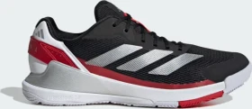 adidas Crazyquick Padel core black/silver metallic/lucid red (Herren)