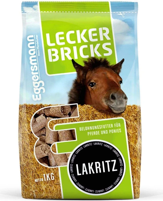 Eggersmann Lecker Bricks Lakritz, 1kg