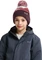 Jack Wolfskin Stripy Pompom Beanie amaranth (Junior) Vorschaubild