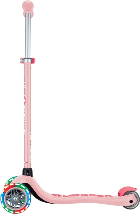 Globber Primo Plus Lights Kickboard pale pink