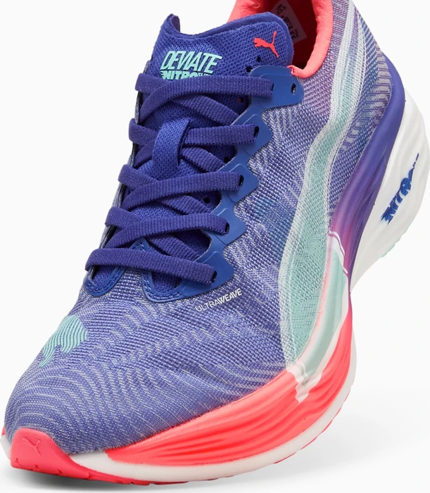 Puma Deviate Nitro Elite 3 lapis lazuli/sunset glow/electric peppermint (Damen)