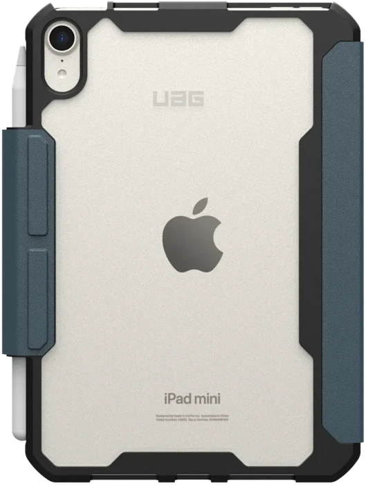 UAG Essential Armor Folio Case für iPad mini 7 (A17 Pro), Cloud Blue