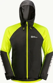 Jack Wolfskin Morobbia 2L Fahrradjacke flashing yellow (Herren)