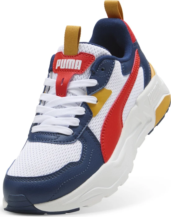 Puma Trinity Lite puma white/fierce red/persian blue (Junior)