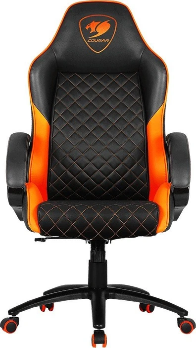 Cougar Fusion Gamingstuhl, schwarz/orange