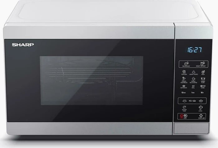 Sharp YC-MG02E-S Mikrowelle mit Grill