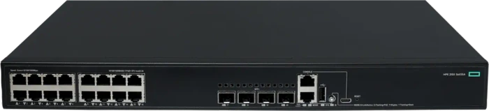HPE CW 2150 Series Rackmount Gigabit Managed Switch, 16x RJ-45, 4x SFP+, 248W PoE+