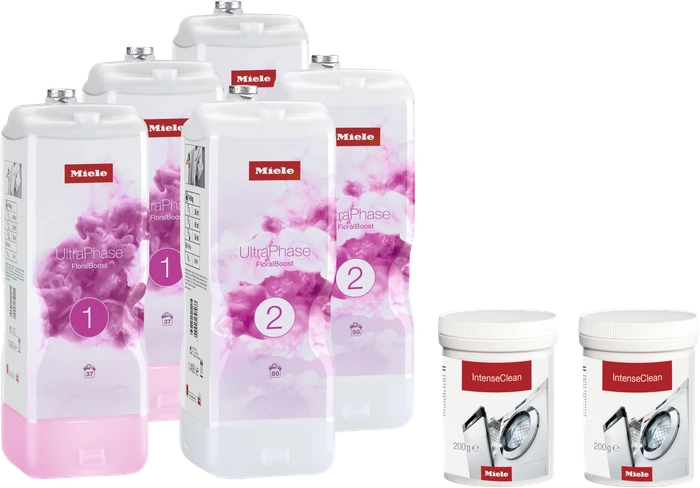 Miele Set 5 UltraPhase FloralBoost Kartuschenset (3x 1 + 2x 2 + 2x IntenseClean)