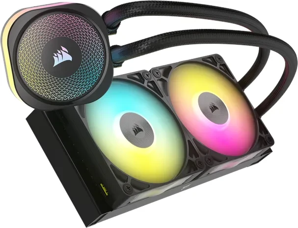 Corsair iCUE LINK Titan 240 RX RGB, schwarz