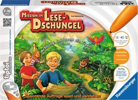 Ravensburger tiptoi Spiel: Mission im Lesedschungel